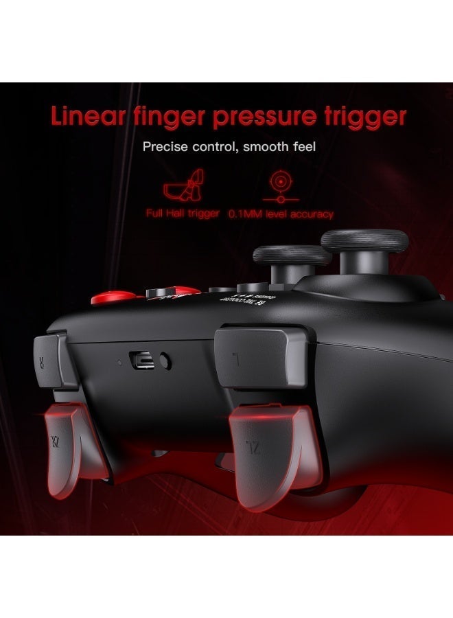 onikuma C1 Wireless Gaming Controller Gamepad 6-Axis Gyro Dual Vibration with RGB Lighting for Nintendo Switch Playstation PC - Image 3